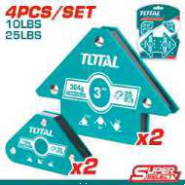 Магнит для слесарных работ 4шт TOTAL TAMWH4062 (5)