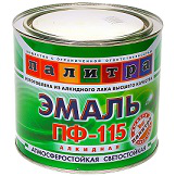 Эмаль ПФ-115  св-голубая  1,9кг    Палитра