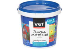 Эмаль декоративная 1,5кг, супербел, матовая универс, акрил, VGT, ВД-АК-1179