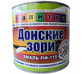 Эмаль Д/З ПФ-115 белая  1,8 кг "Донские Зори"