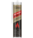 Герметик акриловый термостойкий 280мл противопожарный Max FireStop Acril (1уп-12шт) Sila PRO