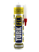 Герметик силиконовый универсальный прозрачный Turkfix 260 мл 9782129, шт, 4610043168405