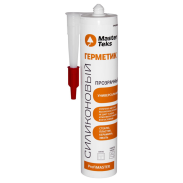 Герметик силиконовый MasterTeks ProfiMaster универсальный 290 мл прозрачный  9612911, шт, 4610043163745