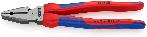 Плоскогубцы комбинированные особой мощности, 225 мм, фосфатированные, 2-комп ручки