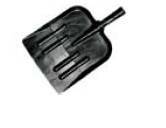 Лопата уборочная металл. черная ЛУ-2 д.40