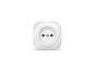 Розетка 1 гнездо О/У, б/з, белая, 16А, 220B IONICH