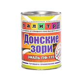 Эмаль Д/З ПФ-115 желтая  0,8 кг "Донские Зори"