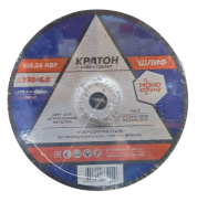 Круг для шлифования Кратон A 30 TBF 230х6,0х22,2 мм (в упак. 5 шт) арт. 1 07 04 005, шт, 4640290334049