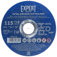 Круг отрезной 115х1.0x22.2 мм для металла и нерж. стали EXPERT STARTUL SE8115-10, шт, 5294887008104