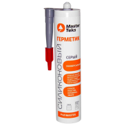 Герметик силиконовый MasterTeks ProfiMaster универсальный 290 мл серый  9612912, шт, 4742640009291