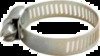 Хомут червячный 13-26мм, 10шт, ширина 8мм, нержав. оцинков, д/монтажа (1), (в кор.200)Дер Мастер