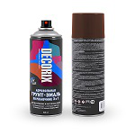 Грунт-эмаль по ржавч 3 в 1 коричневый глянц. DECORIX  639 520 мл