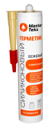 Герметик силиконовый MasterTeks ProfiMaster универсальный 290 мл бежевый 9612908, шт, 4610043164537
