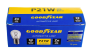 Лампа накаливания автомобильная Goodyear P21W 12V 21W BA15s (коробка: 10шт.)
