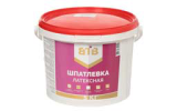 Шпатлевка латексная 5кг, для внутренних работ, белая ВТВ