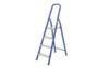 Лестница стремянка 4 ст, стальная (сталь+алюм.ступени) 81,5см ТУНДРА "ЛАЙТ"