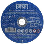 Круг отрезной 150х1.6x22.2 мм для металла и нерж. стали EXPERT STARTUL SE8150-16, шт, 5294887008159