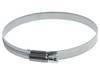 Хомут червячный 100-120мм, ширина ленты 12мм, (нержавеющая сталь) JTC