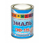 Эмаль ПФ-115  супербелая  0,9кг    Палитра
