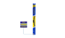 Бескаркасная щетка стеклоочистителя Goodyear PREMIUM 22"/55 cm всесезонная