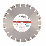 Алмазный диск сегмент 350х25,4мм, "Асфальт", сухой/мокрый рез, PRO Matrix