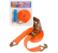 Стяжка груза  5 м, шир.2,5 см ТРЕК (0,5 - 1т) оранжевая, блистер