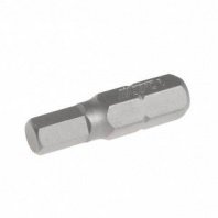Вставка-бита HEX 1/4" шестигранная H5x25мм S2 JTC