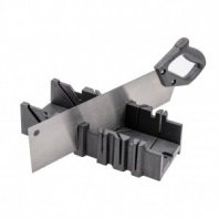 Стусло с ножовкой 300х120х80мм пластиковое, пила 350мм РемоКолор