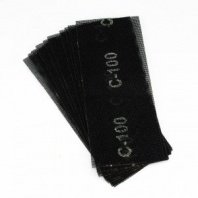 Сетка абр. №100 115х280мм 10шт (оксид алюминия) водостойкая двусторонняя Bohrer