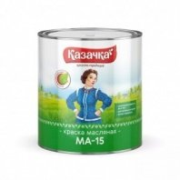 Краска Казачка, МА-15, масляная, универс, глянцевая, бирюз, 2.8 кг