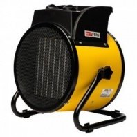 Тепловая электрическая пушка 5кВт, 561м3/час, 50м2, керамика, круглая, REDVERG RD-EHC5