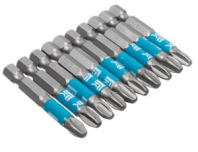 Биты магнитные РН 3 *50мм 10шт  S2, лента (Hobbi) (уп.10шт.) 33-9-579