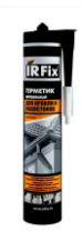 IRFIX Герметик для кровли и водостоков, нейтральный (Черный) (310 мл)