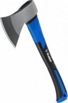 Топор 980г фиберглассовая ручка, кованый, 380мм, 800/980г, Профессионал (2061-08) ЗУБР