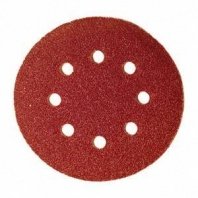 Круг абразивный под липучку перф. 125мм, Р100, 5шт, 8 отв., T4P