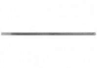 Линейка 1000мм, металлическая, антикоррозийное поктытие+таблица величин Sturm