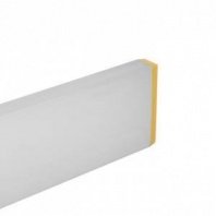 Правило алюм. 1,0м с уровнем, 2 глазка, 2 рукояти TUNDRA basic (100х8х2см)