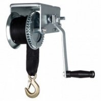 Лебедка шестеренчатая, тяга - 0,8 т, ленточная// Matrix