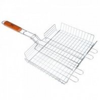Решетка-гриль 29х23x5,5см, хром GRILLBOOM