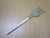 Вилка посадочная стальная, дер. ручка