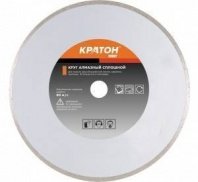 Алмазный диск сплошной 125х22,2мм, с фланцем М14 Кратон Профи