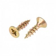 Шуруп желтый цинк 4х16 (1000шт) KRANZ