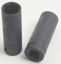 Головка ударная 1/2" 6гр. 17мм, длинная, глубокая ТОНКОСТЕННАЯ СЕРВИС КЛЮЧ