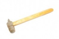 Молоток 800г, деревянная ручка, круглый боек, слесарный