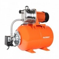 Насосная станция 24л, напор 40м, 1200Вт, 64л/мин, нерж.сталь PATRIOT R 1200-24 INOX