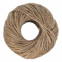 Шпагат джутовый 90м, 1,5мм, 4-ниточный, Россия// Сибртех