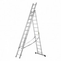 Лестница раздвижная алюм. (3х12) 3,35/5,6/7,28м Сибртех