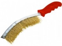 Щетка ручная 1-рядная, пласт. ручка, изог, вогнут.,тип С,