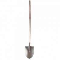 Лопата штыковая РЕЛЬС в сборе, дер. черенок