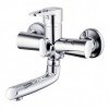 Смеситель для ванны, G.lauf, корот изл, с картриджем, хром, NUD3-A045